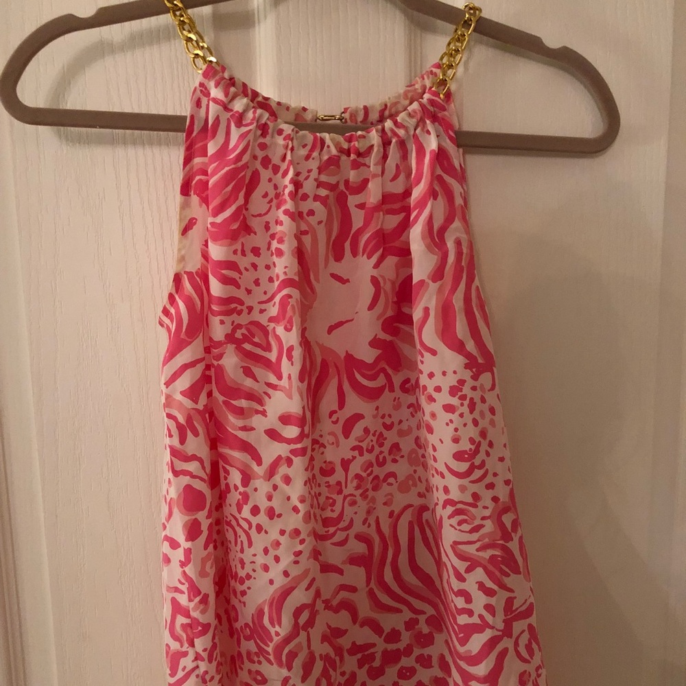 Lilly Pulitzer silk summer top
